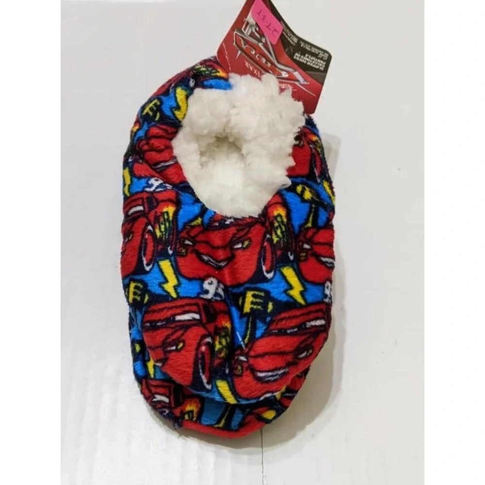 3/$20 - 12 24 mo disney pixas cars slipper socks baby toddler boys